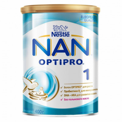 Молочная смесь NAN (Nestle) 1 Optipro (с рождения) 400 гр