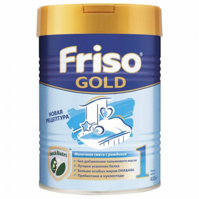 Детская молочная смесь Friso Фрисолак Gold 1 LockNutri 400 г с 0-6 мес