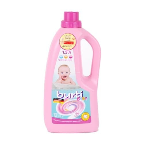 BURTI Baby Универс жидкое средство для стирки детского  белья 1.5л